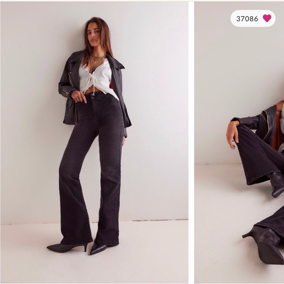 Women’s We The Free Jayde Flare Jeans - Picture 4 of 4